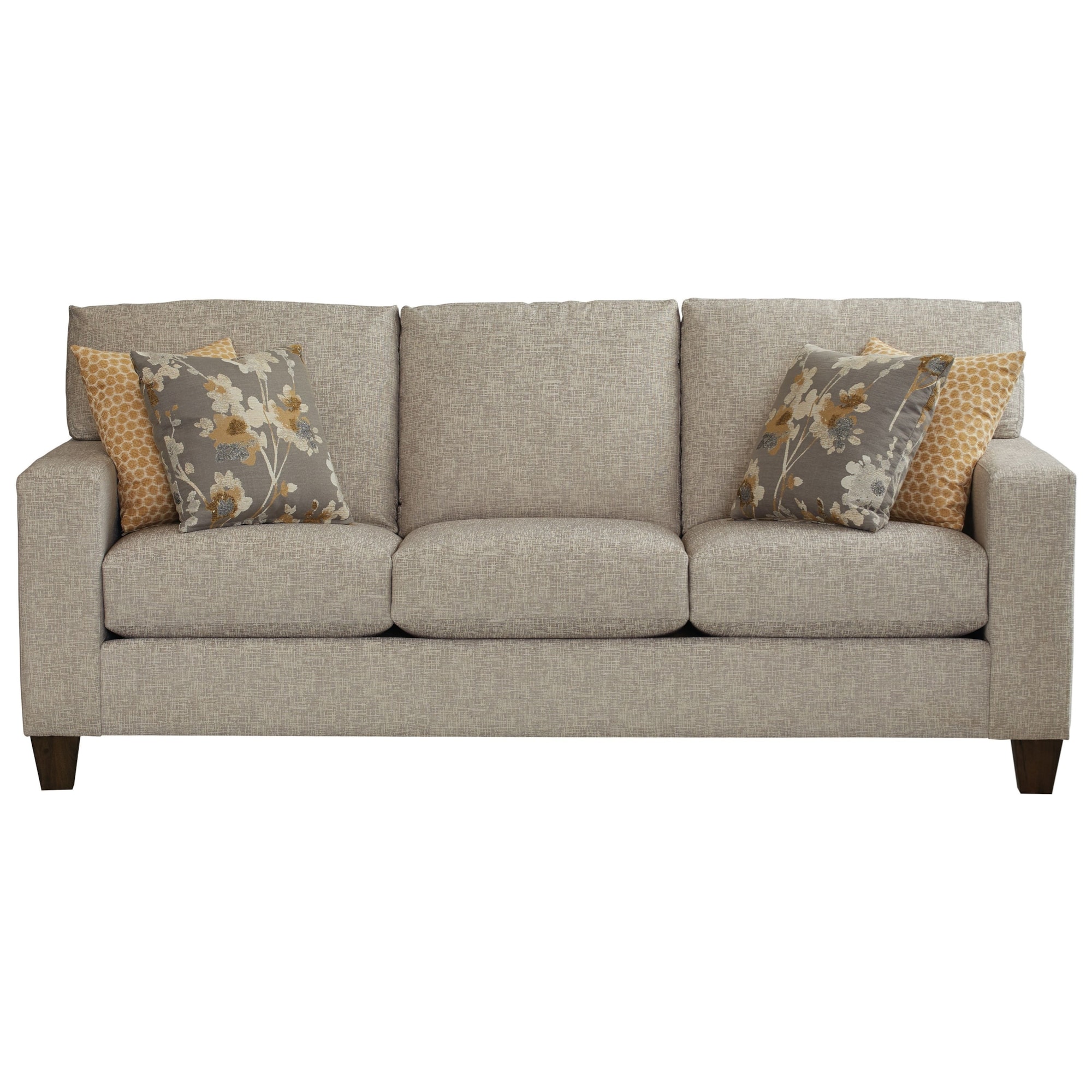 Bassett Tate 269272 Contemporary Sofa Wayside Furniture & Mattress